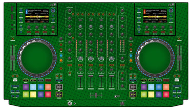 Denon DJ MCX 8000 Skin Gradienter Green